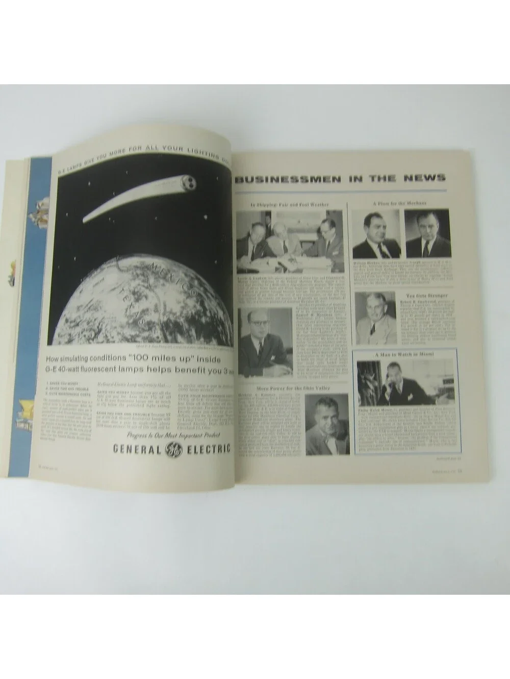Vintage FORTUNE Magazine March 1956 General Motors, Ford, Cadillac, Buick Ads